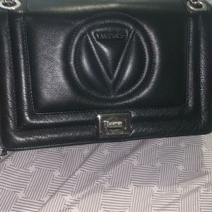 Black AUTHENTIC Valentino hand bag worn few times